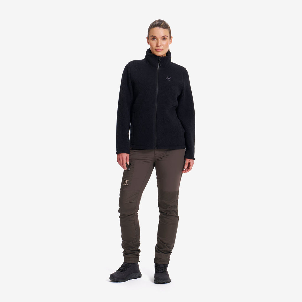 Moss Pile Fleece Jacket Women
