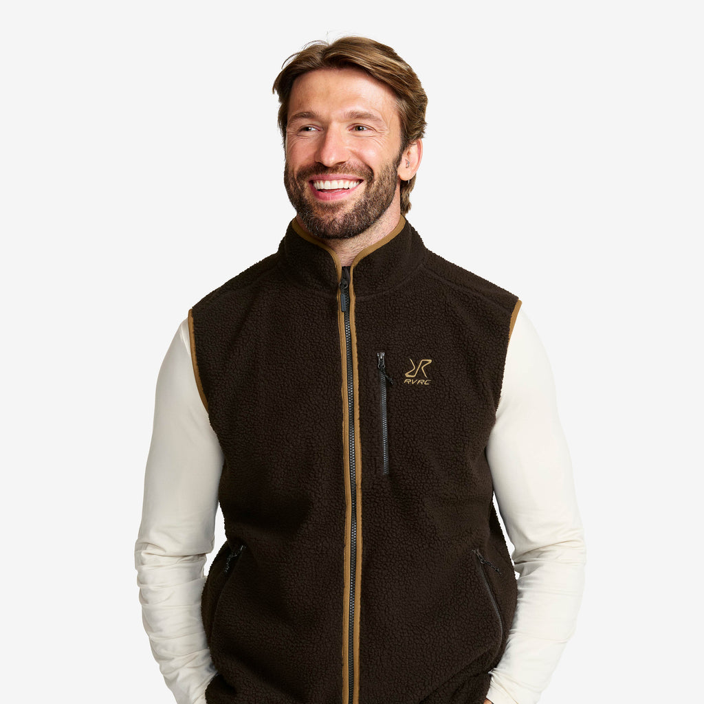 Canyon Full-zip Pile Fleece Gilet Men