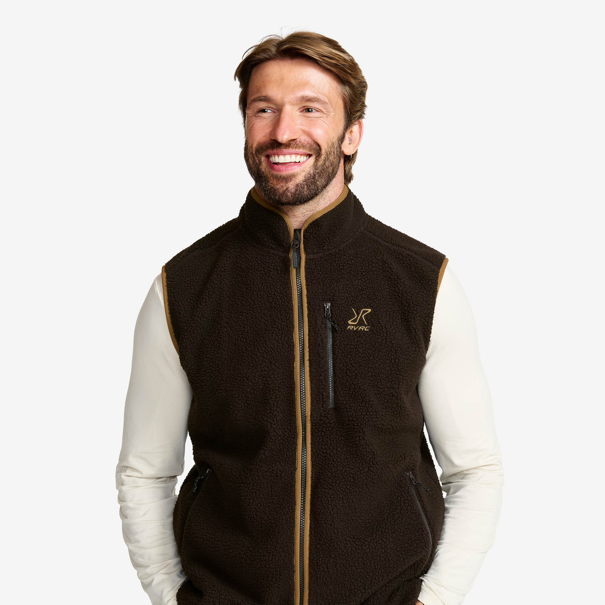 Canyon Full-zip Pile Fleece Gilet Men