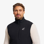 River Hybrid Fleece Gilet Men