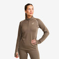 Waffle Half-zip Baselayer Top Women