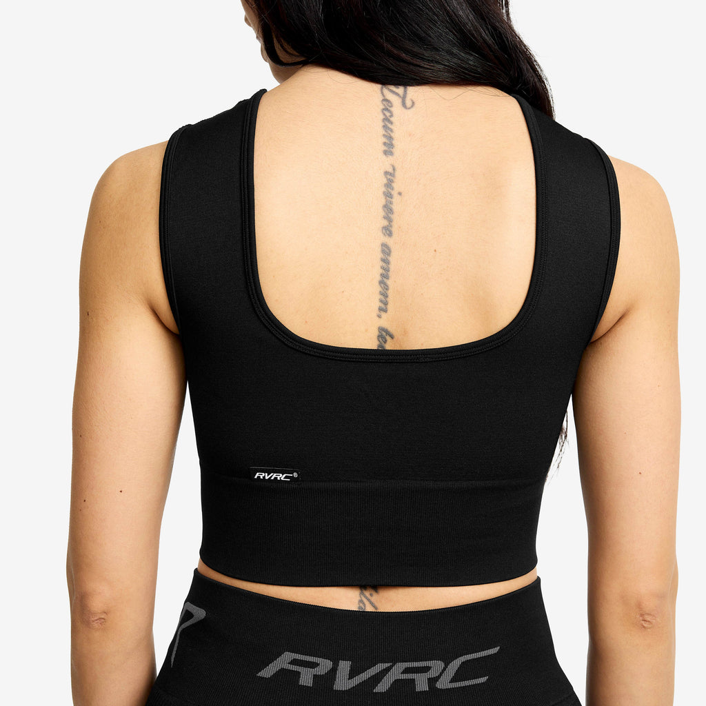 Descent Seamless Crop Top Women