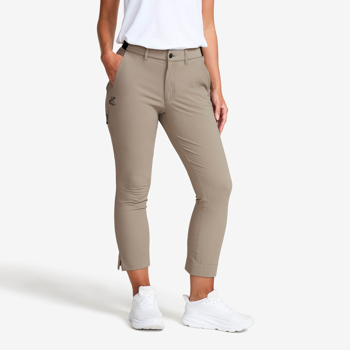 Variety High-waist Cropped Trousers Women