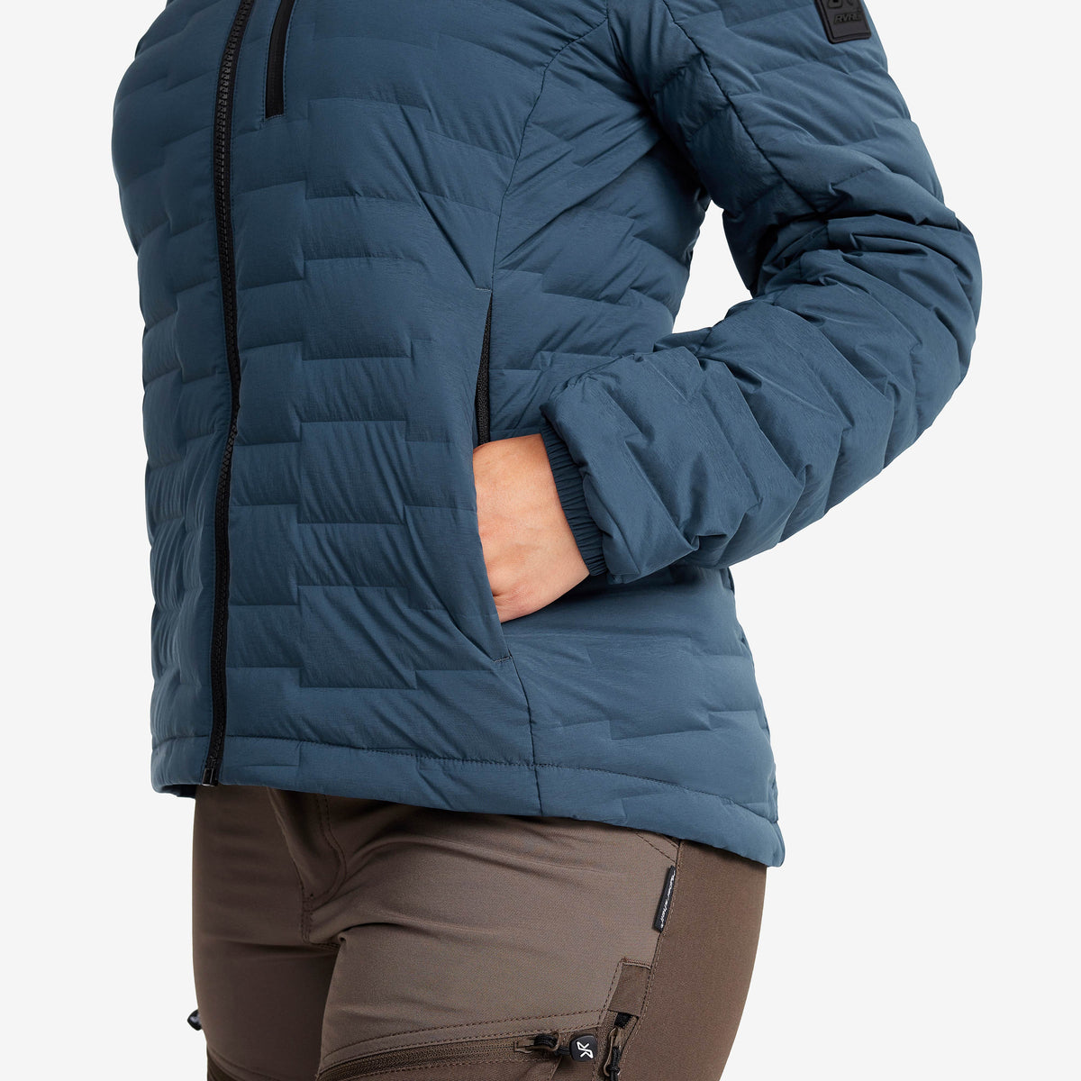 Flex Stretch Hooded Down Jacket Women