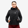 Flex Stretch Hooded Down Jacket Women