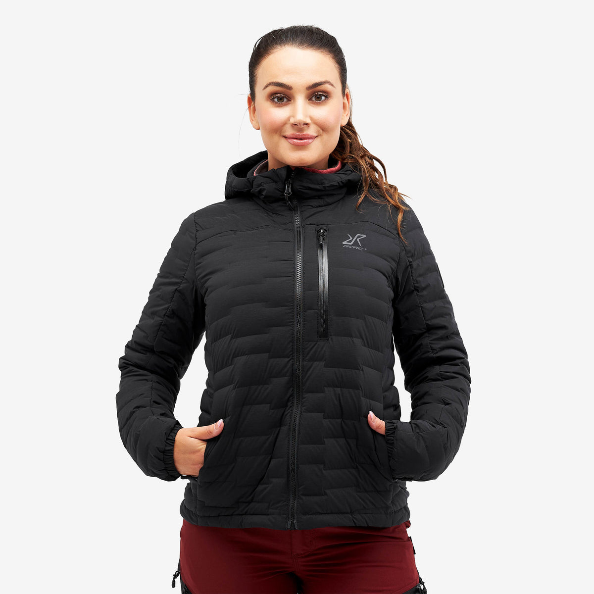 Flex Stretch Hooded Down Jacket Women