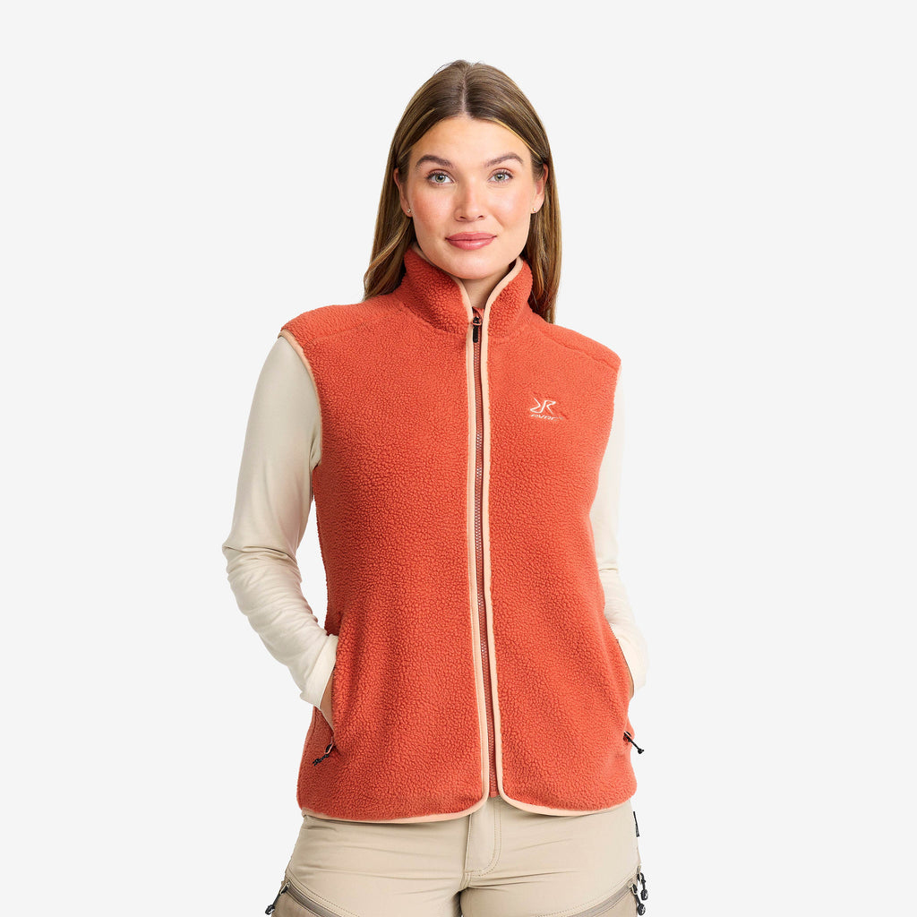 Canyon Full-zip Pile Fleece Gilet Women