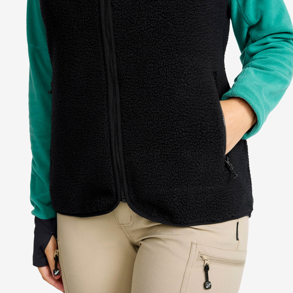 Canyon Full-zip Pile Fleece Gilet Women
