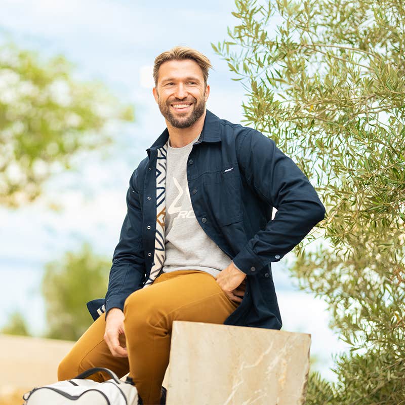 Outback Fleece Lined Overshirt Men