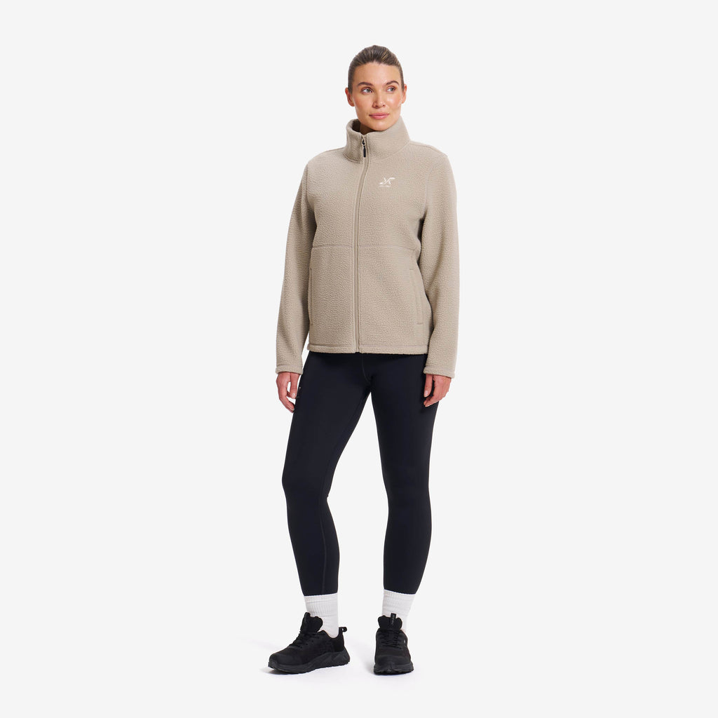 Moss Pile Fleece Jacket Women