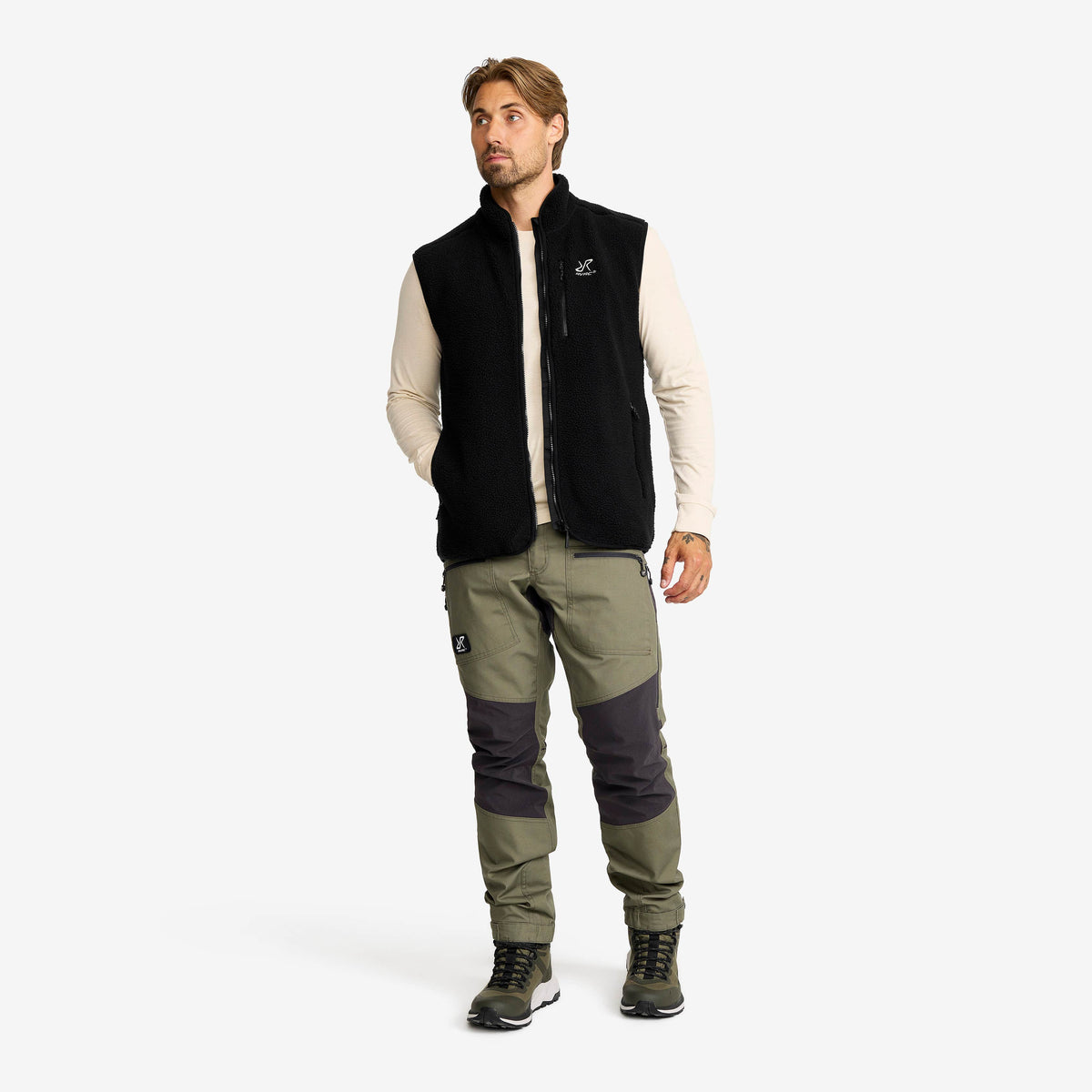 Canyon Full-zip Pile Fleece Gilet Men