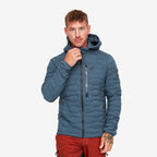 Flex Stretch Hooded Down Jacket Men
