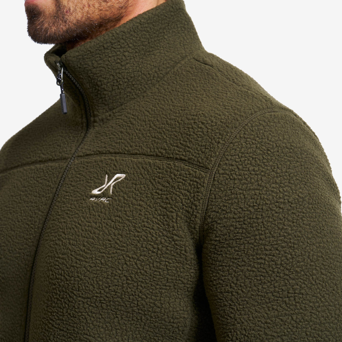 Moss Pile Fleece Jacket Men