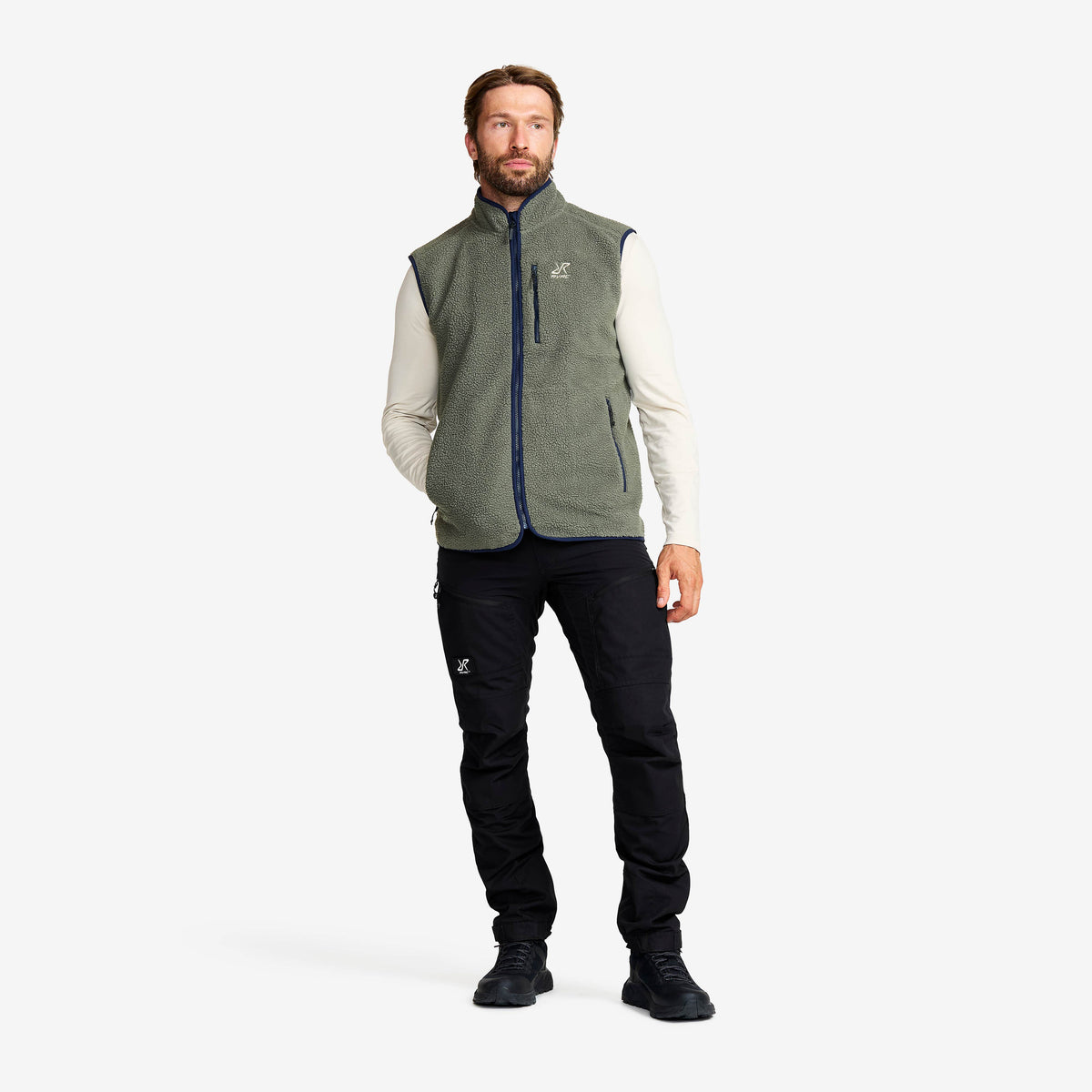 Canyon Full-zip Pile Fleece Gilet Men