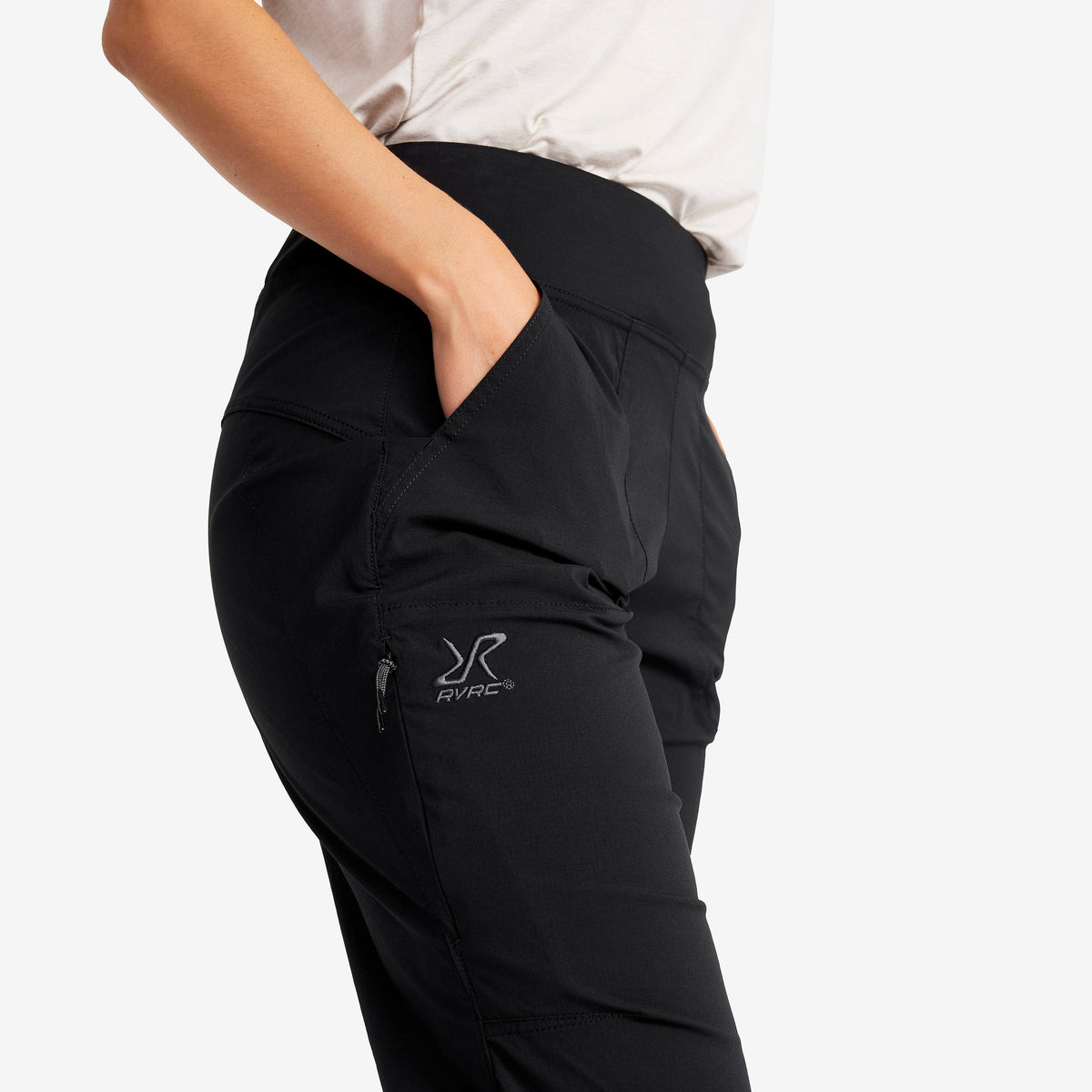 Breezy Curved Ankle Stretch Trousers Women