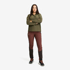 Ridge Half-zip Stretch Shirt Women