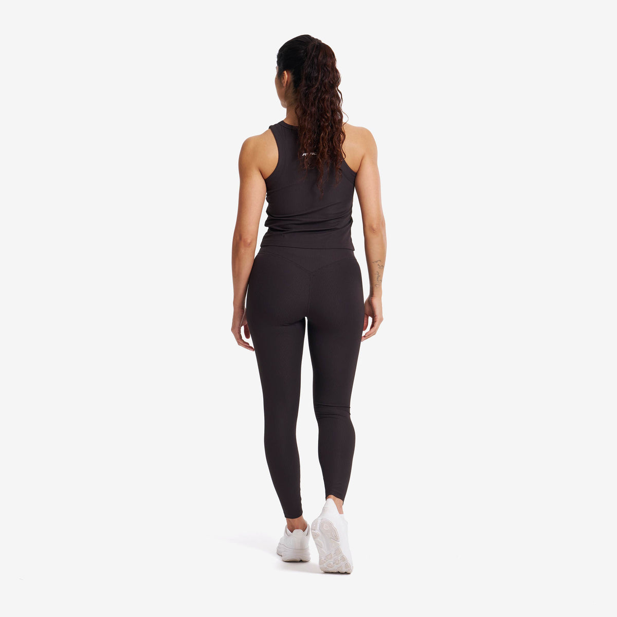 Shape Ribbed Leggings Women