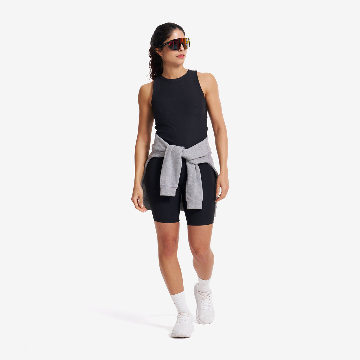 Shape Ribbed Tank Top Women