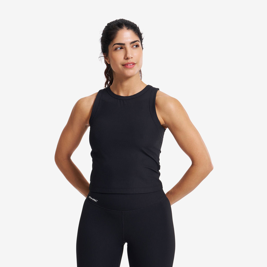 Shape Ribbed Tank Top Women