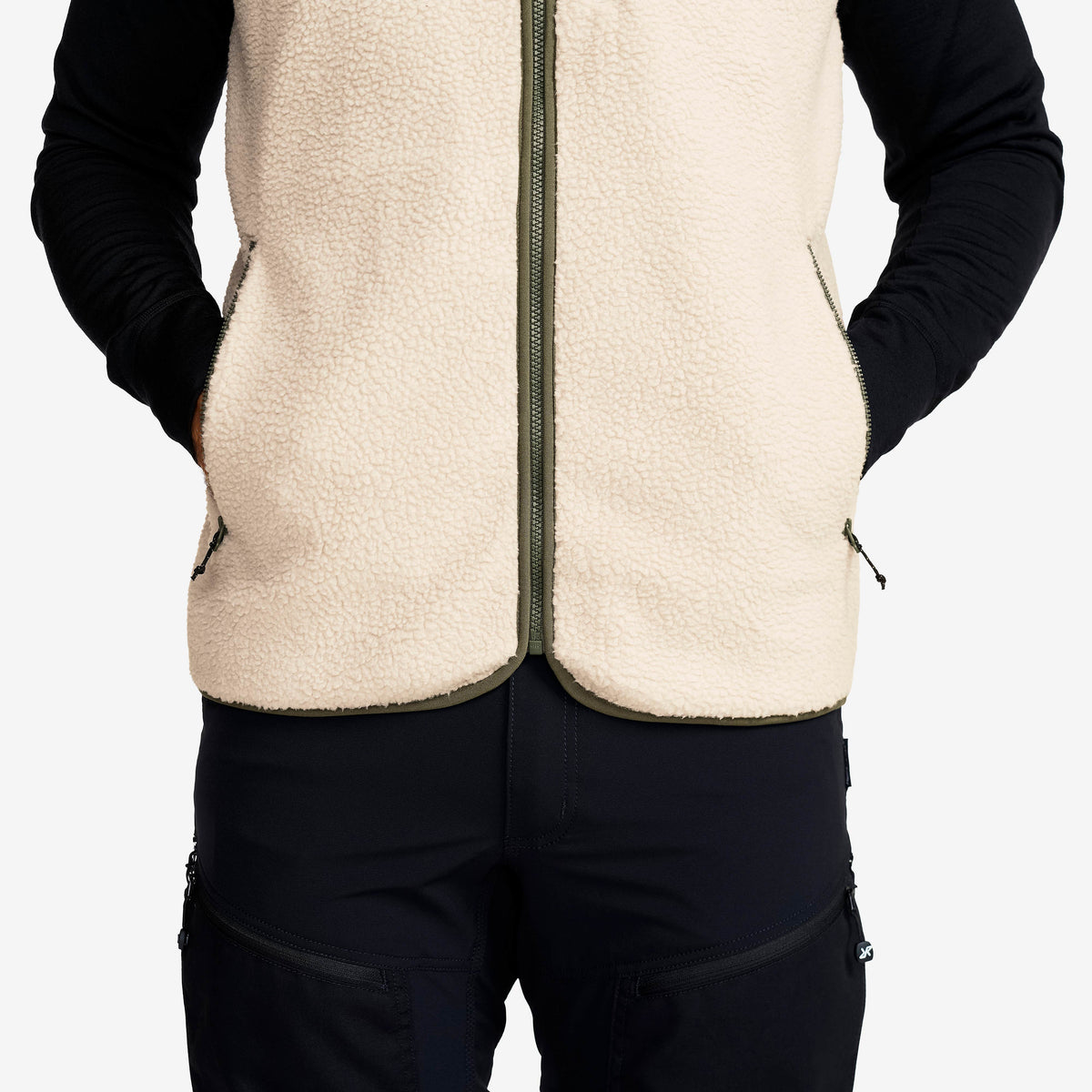 Canyon Full-zip Pile Fleece Gilet Men