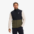 River Hybrid Fleece Gilet Men