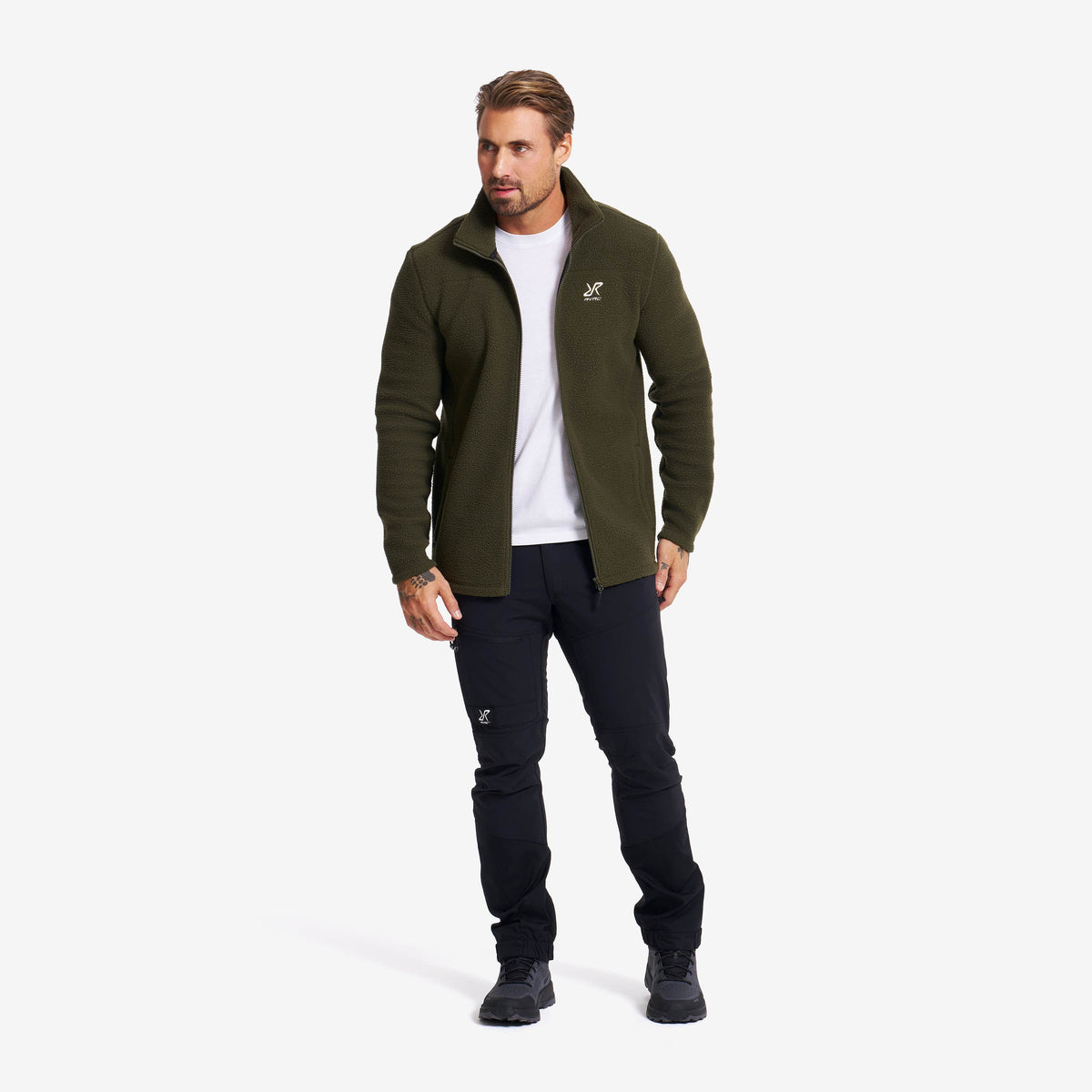 Moss Pile Fleece Jacket Men