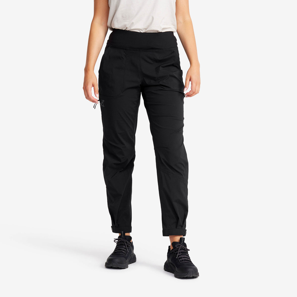 Breezy Curved Ankle Stretch Trousers Women