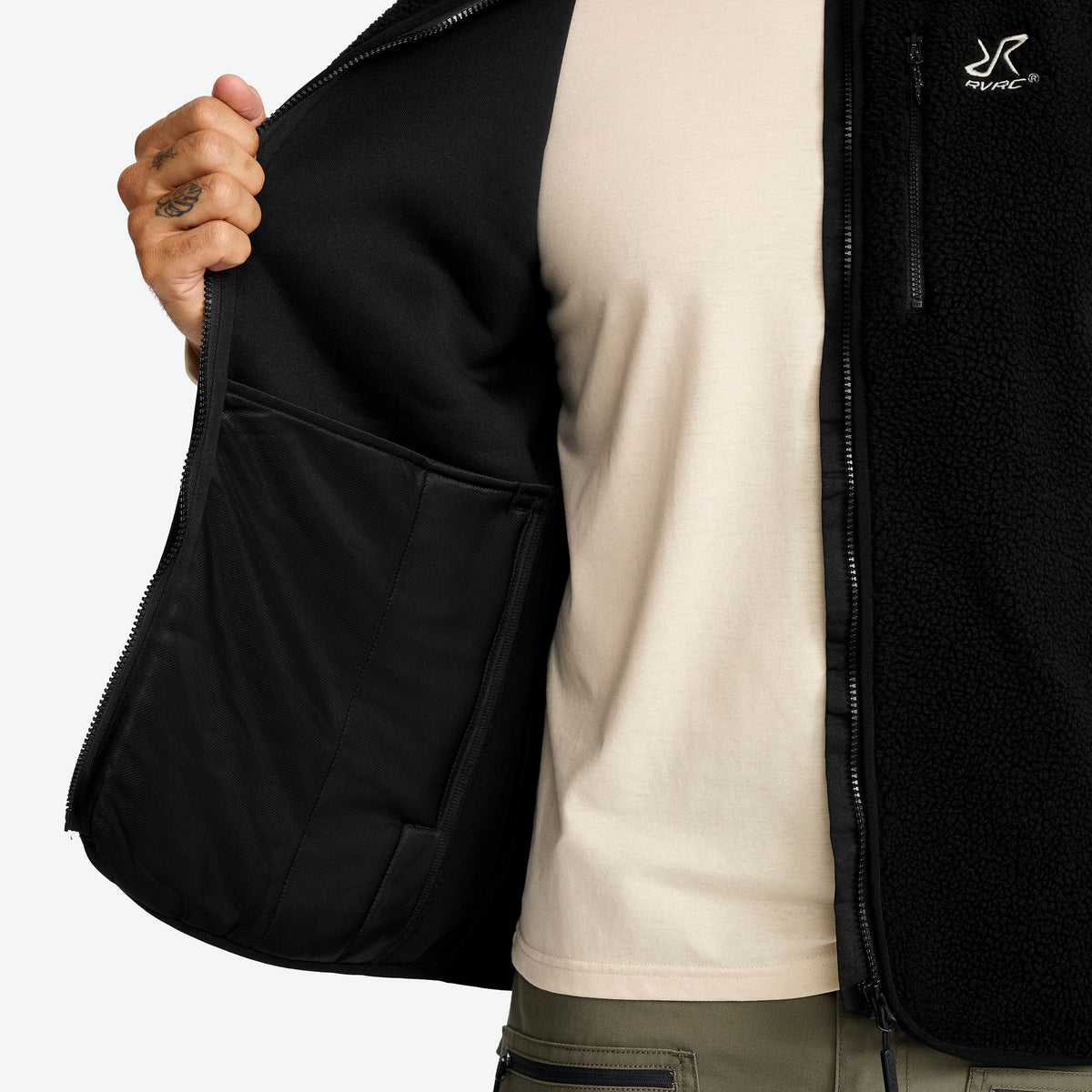 Canyon Full-zip Pile Fleece Gilet Men