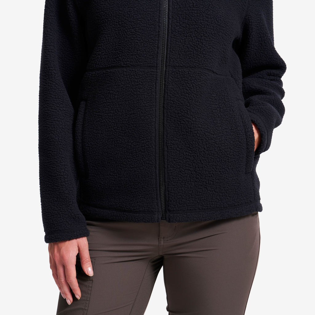 Moss Pile Fleece Jacket Women