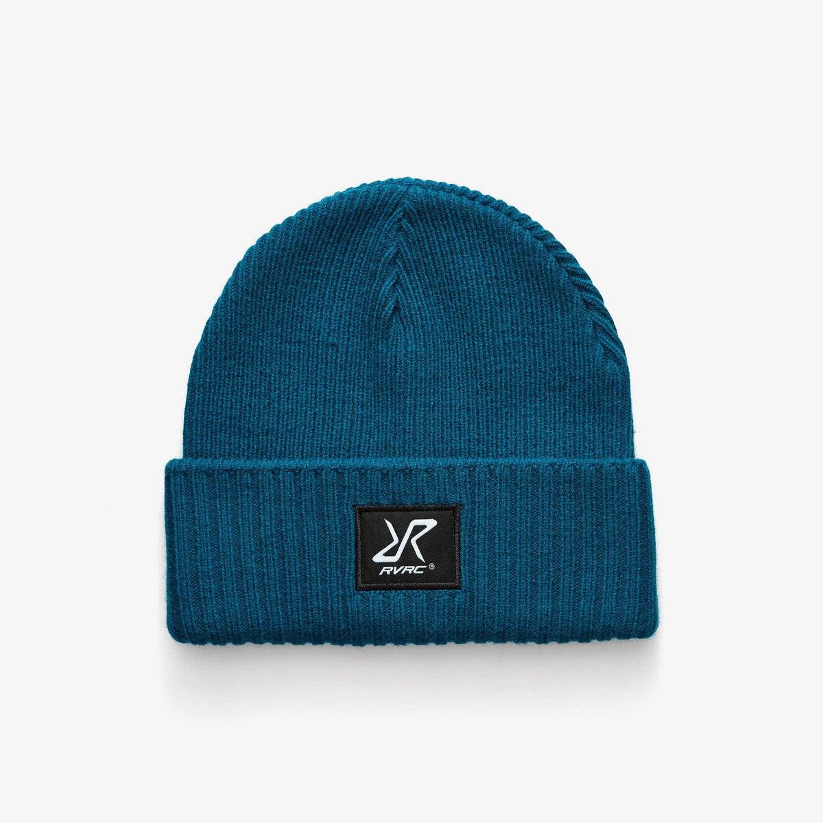 Ribbed Patch Beanie Unisex