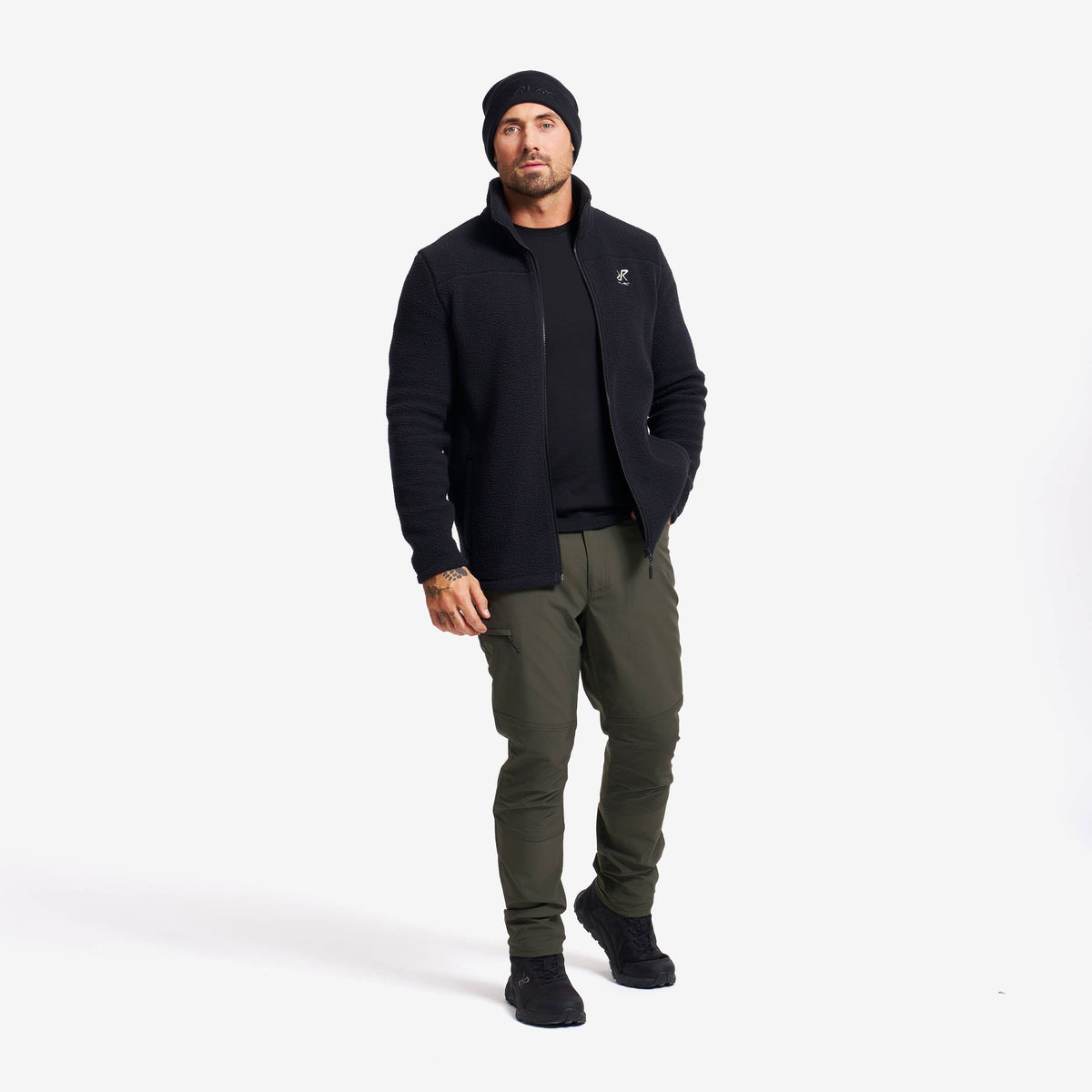 Moss Pile Fleece Jacket Men