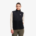 River Hybrid Fleece Gilet Women