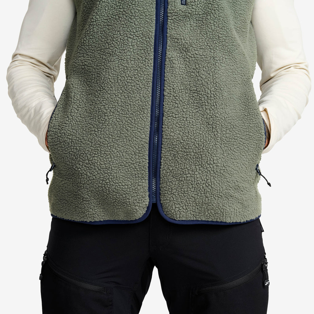 Canyon Full-zip Pile Fleece Gilet Men
