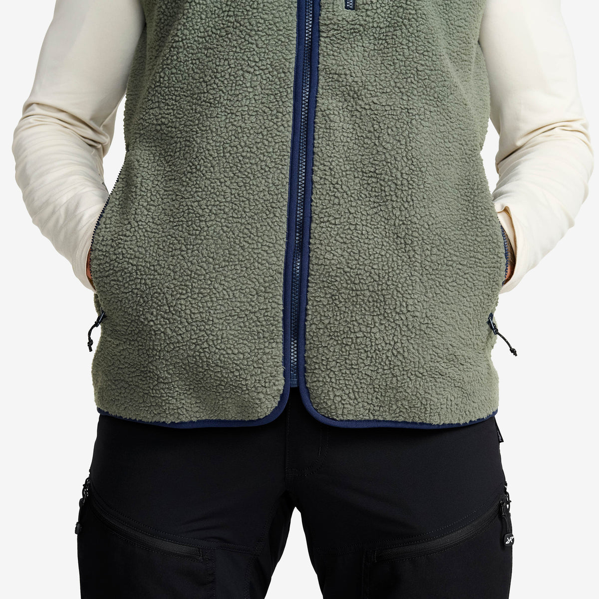 Canyon Full-zip Pile Fleece Gilet Men