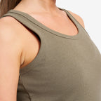 Birch Ribbed Tank Top Women
