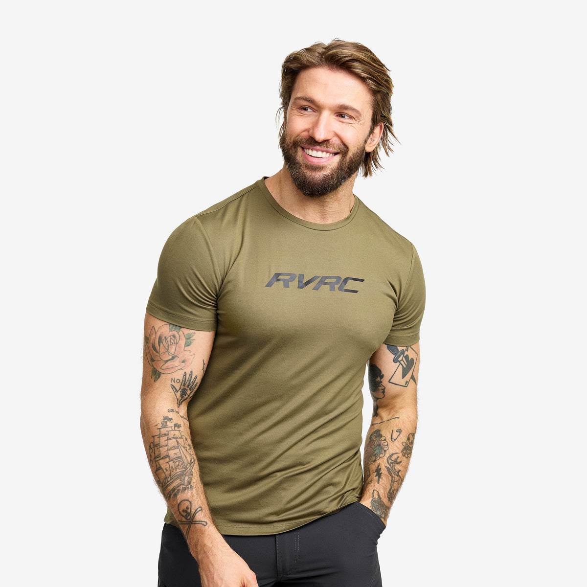 Mission Logo Slim Fit T-shirt Men