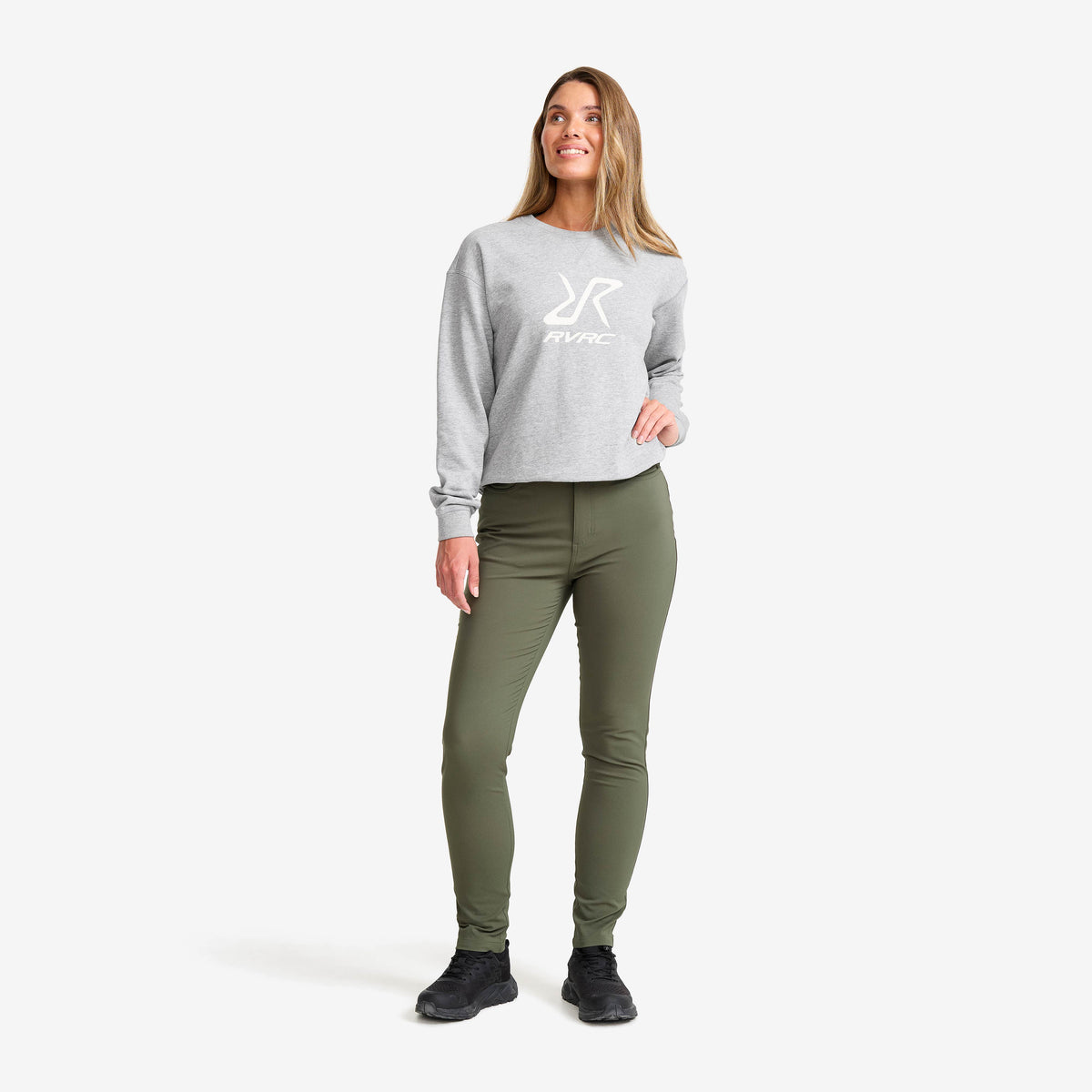 Root High-waist Stretch Jeans Women