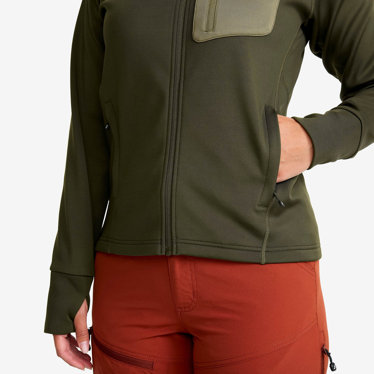 Evolution Stretch Fleece Hoodie Women