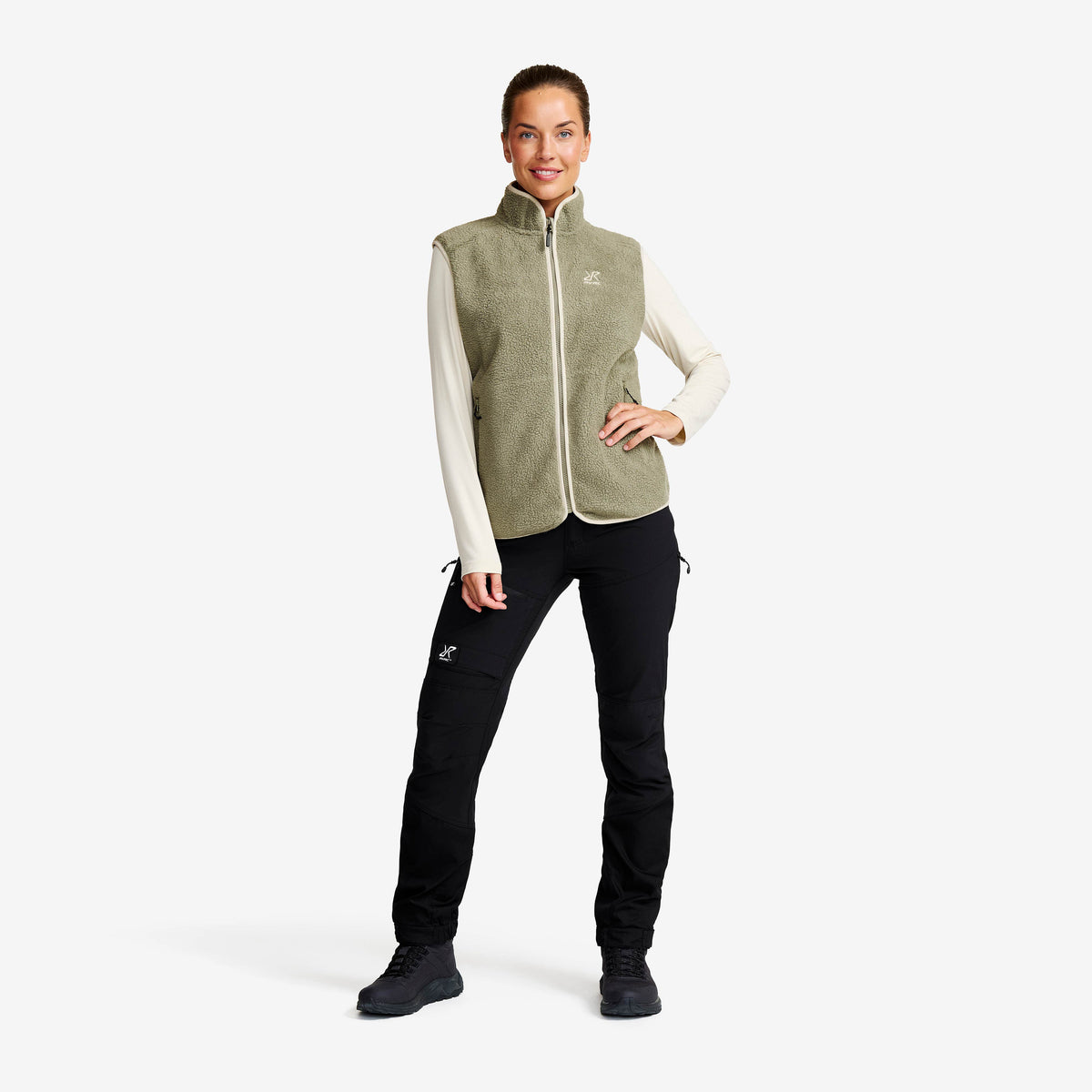 Canyon Full-zip Pile Fleece Gilet Women