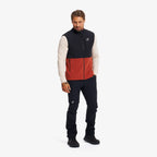 River Hybrid Fleece Gilet Men