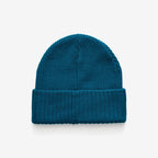 Ribbed Patch Beanie Unisex