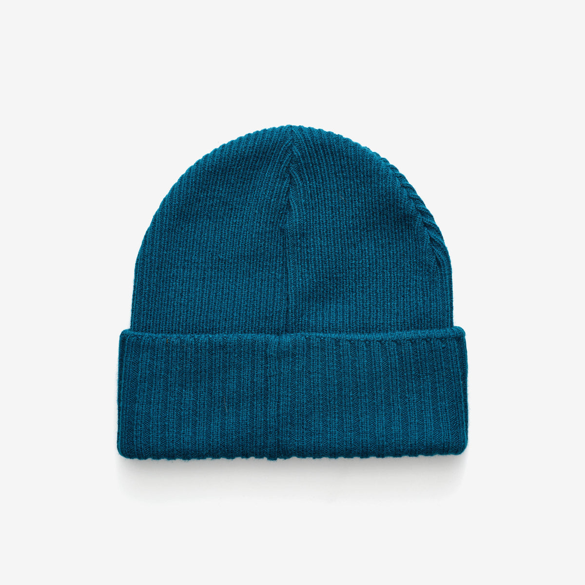 Ribbed Patch Beanie Unisex