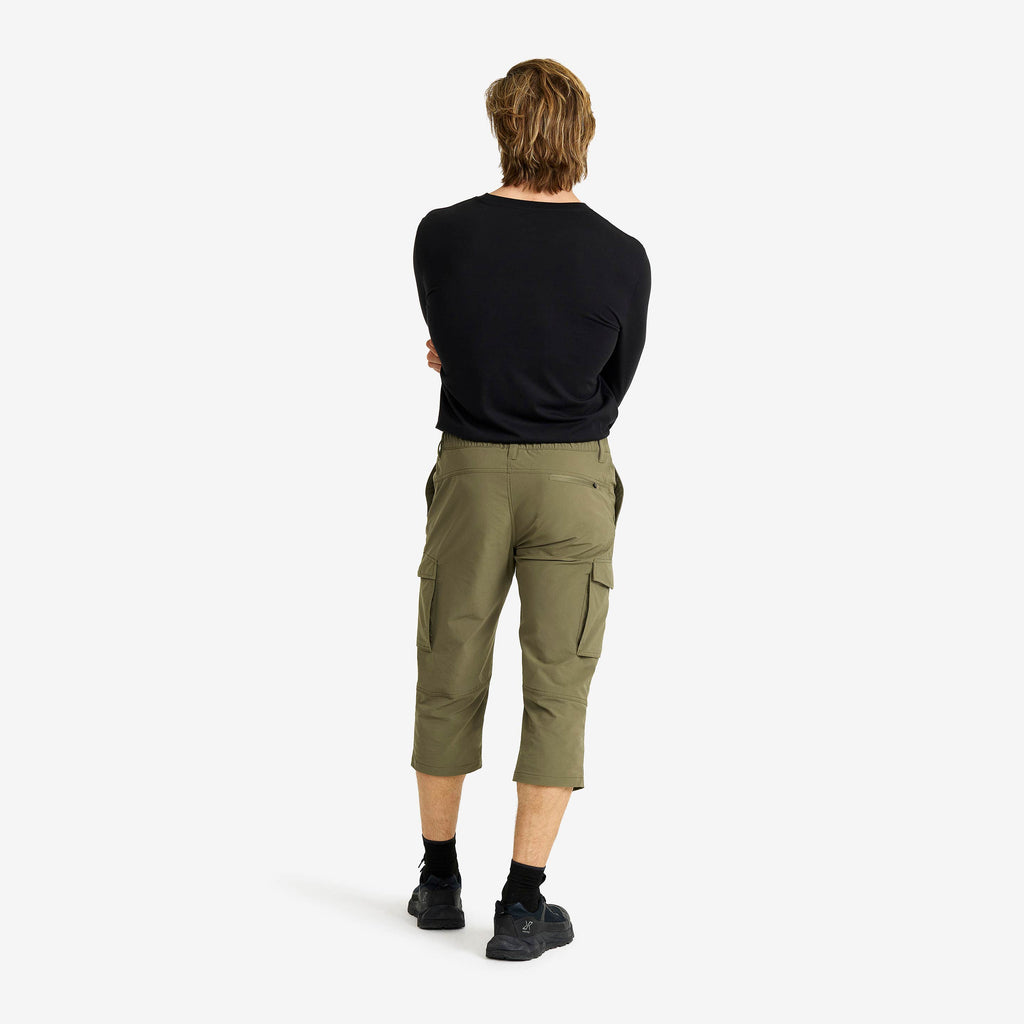 Adventure 3/4 Cargo Stretch Trousers Men