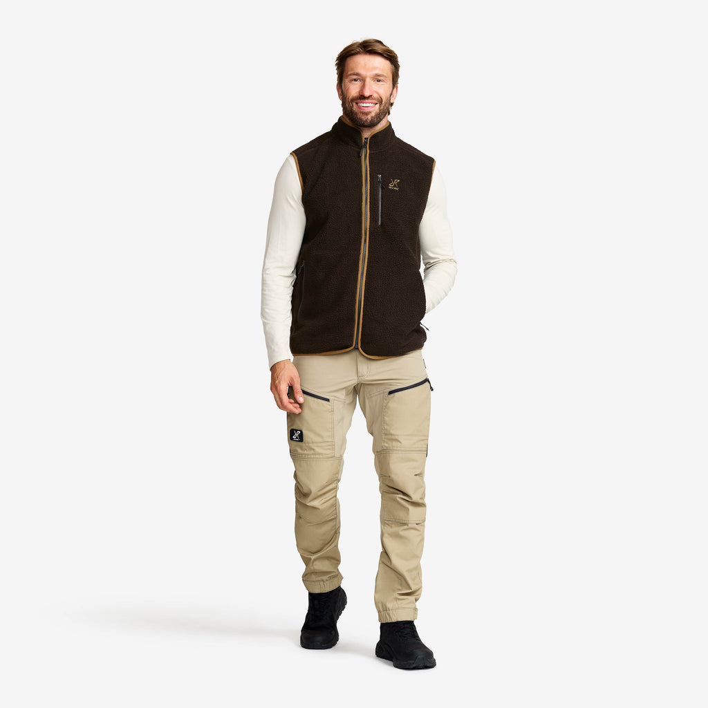 Canyon Full-zip Pile Fleece Gilet Men