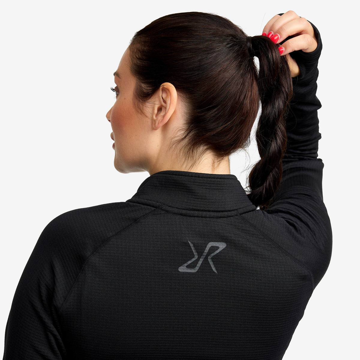 Waffle Half-zip Baselayer Top Women