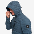 Flex Stretch Hooded Down Jacket Men