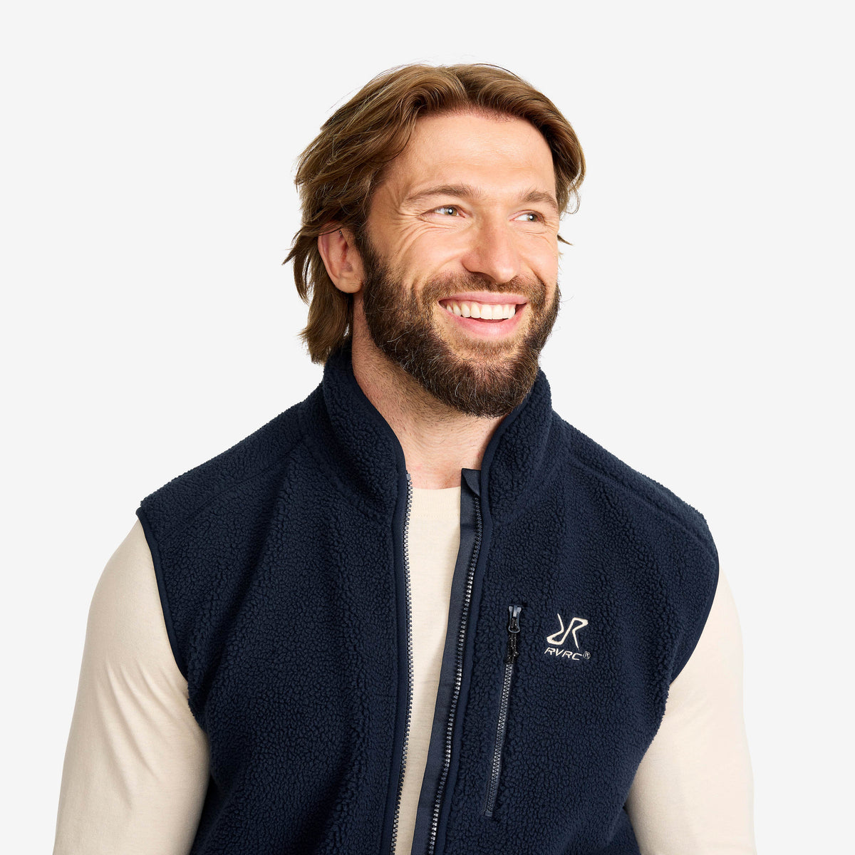 Canyon Full-zip Pile Fleece Gilet Men