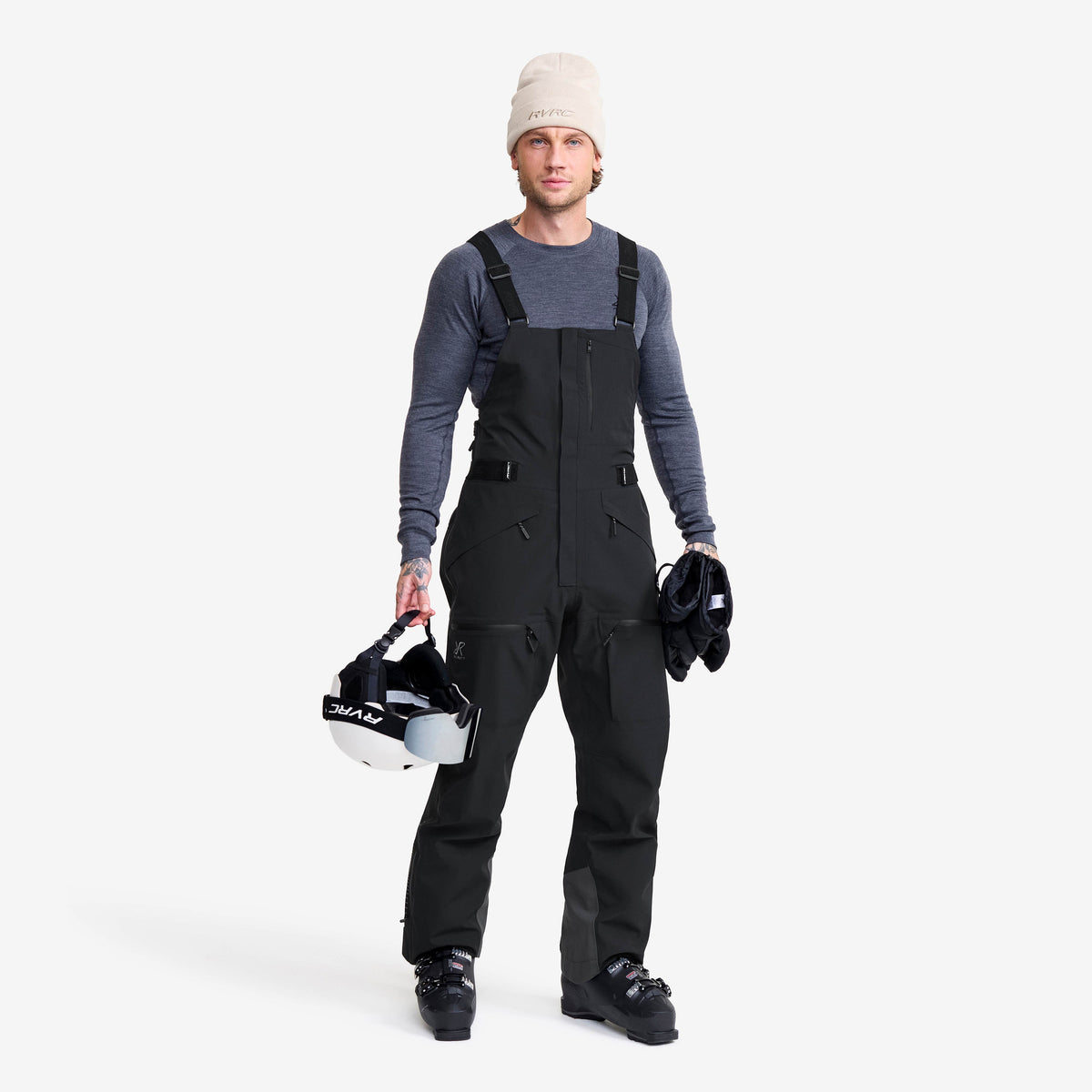 Atlas 3L Ski Bib Trousers Men