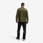 Ridge Half-zip Stretch Shirt Men