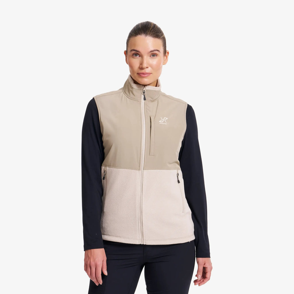 River Hybrid Fleece Gilet Women